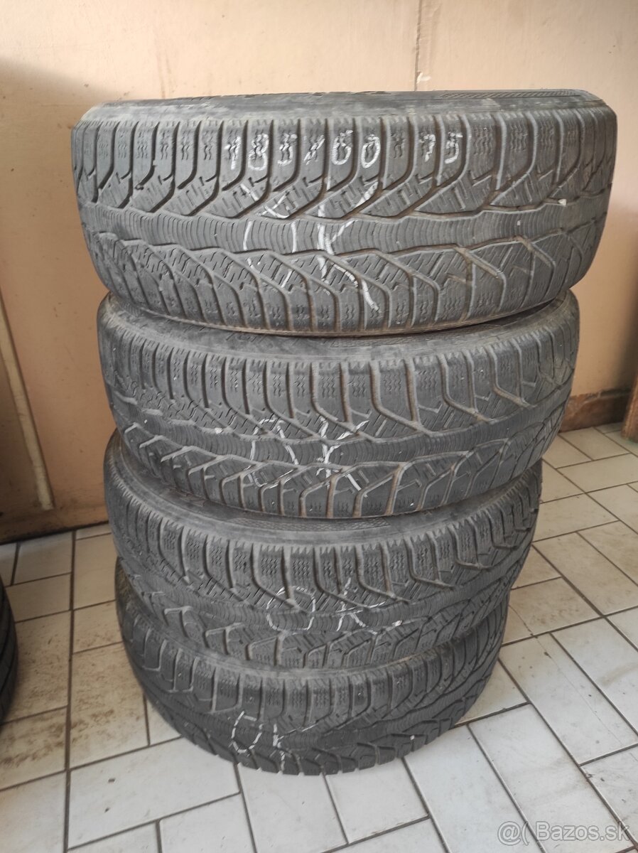 185/60r15 zimne 5mm 4ks