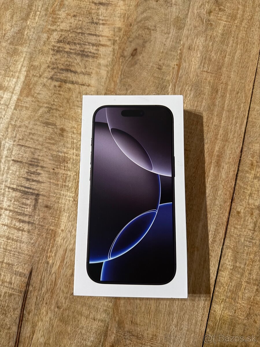 Apple iPhone 16 Pro 256GB Black Titanium, Záruka ,TOP Stav