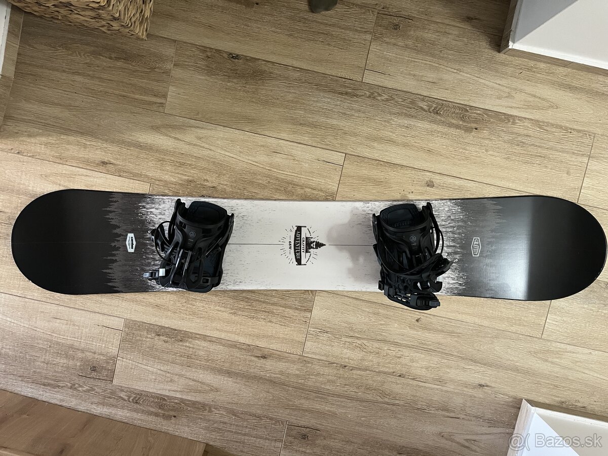 Snowboard Gravity Adventure 165cm, viazanie Flow Fenix petro