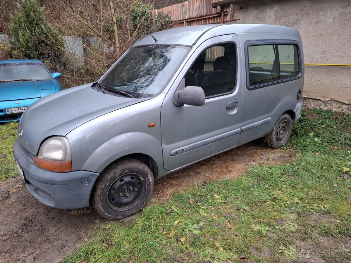 Renault Kangoo 1.9 D poškodená spojka,