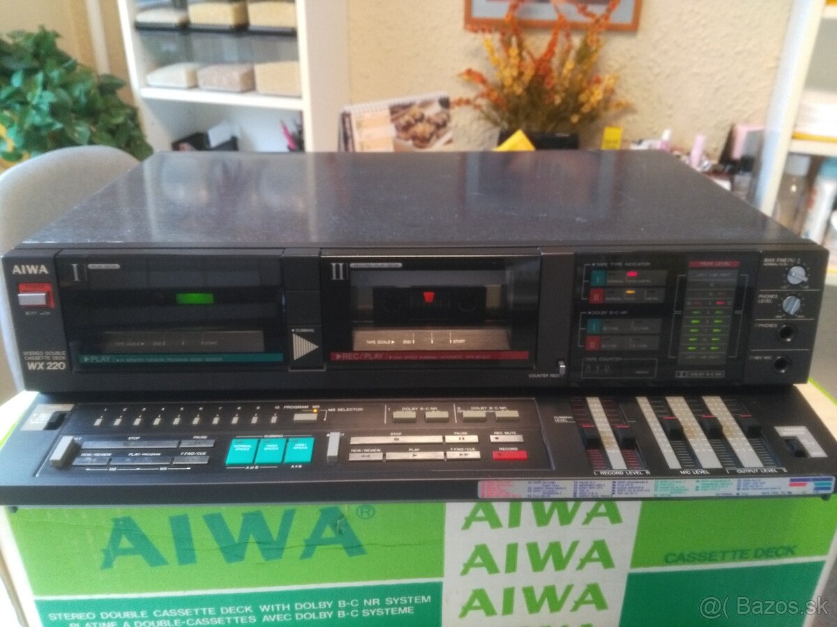 AIWA AD-WX 220, DENON DRS 810(org.Do,3 head)Top stav, predám