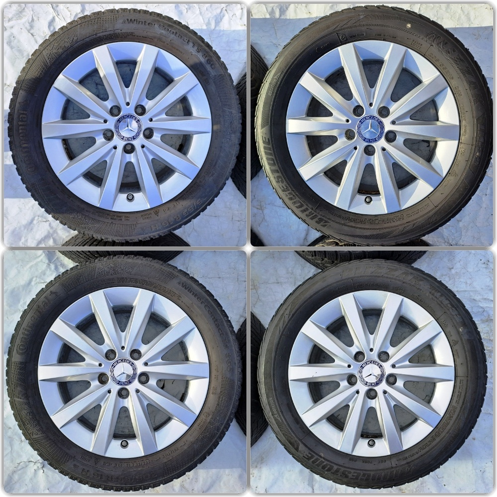 5x112 Originál Mercedes Benz + 205 55 R16 Zimné