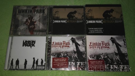 CD Linkin Park & Limp Bizkit & Papa Roach & P.O.D.