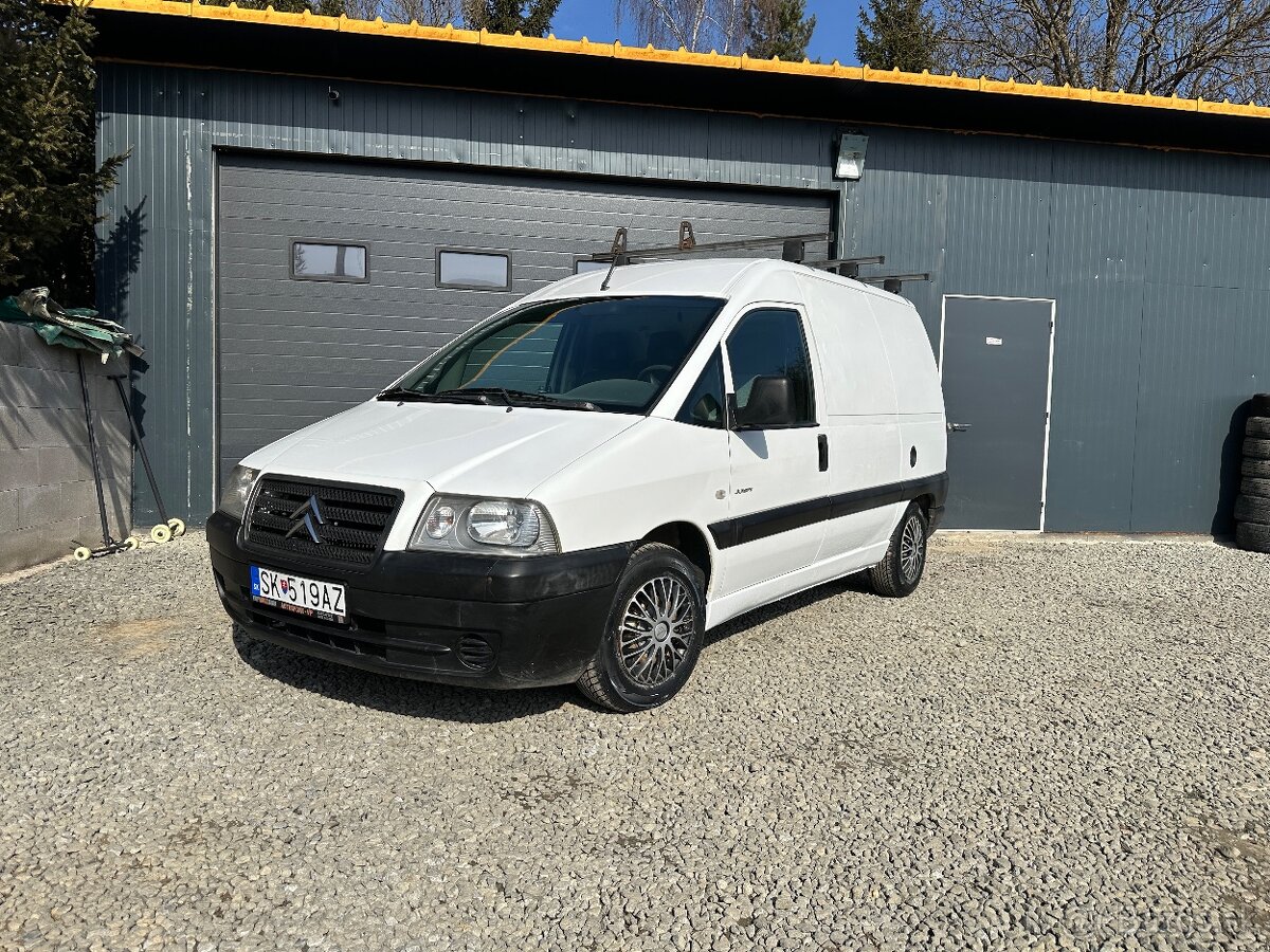 Citroen Jumpy 1.9D top stav Žiadna hrdza