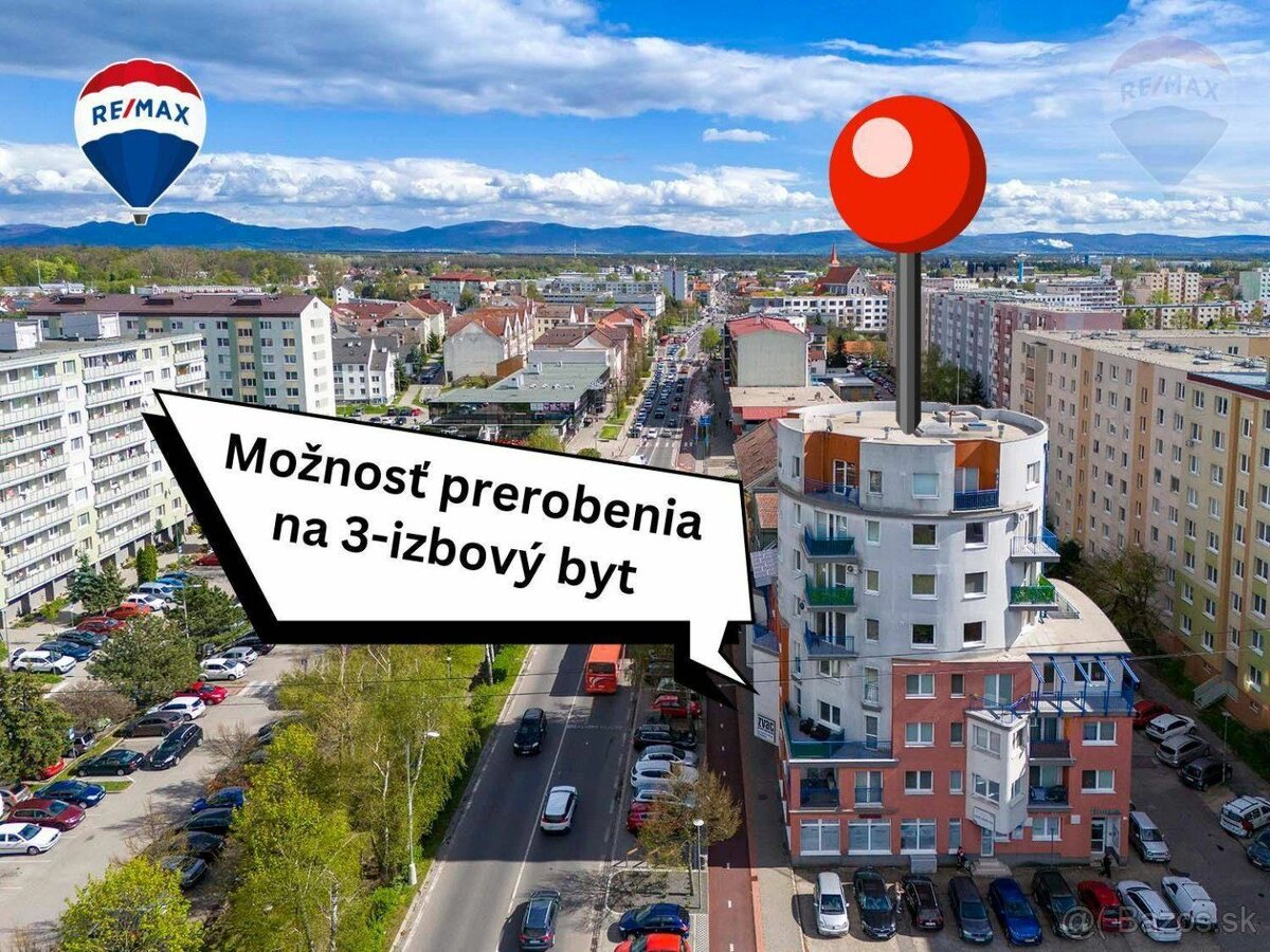 Na predaj 2-izbový byt v Malackách