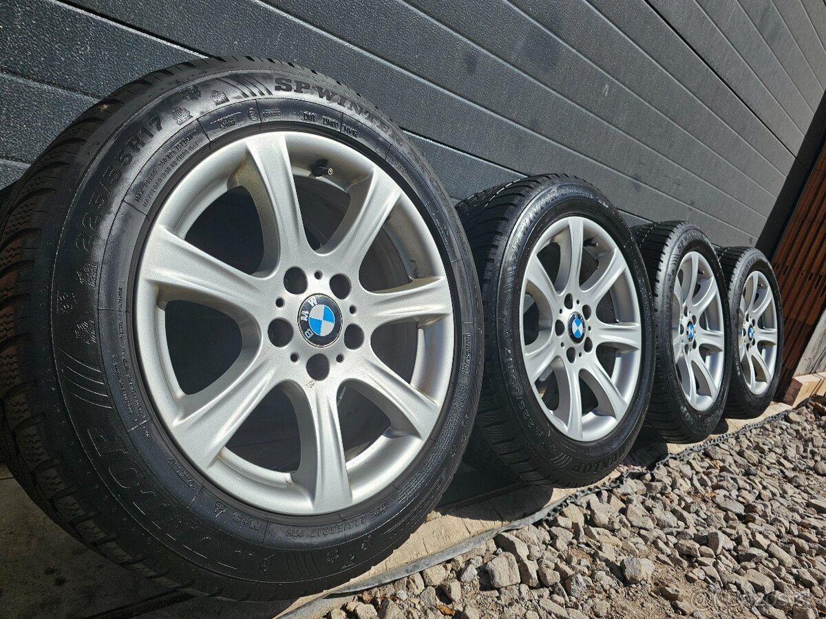 BMW STYLE 394 F34 3 GT+Zimné Pneu DUNLOP 225/55 R17