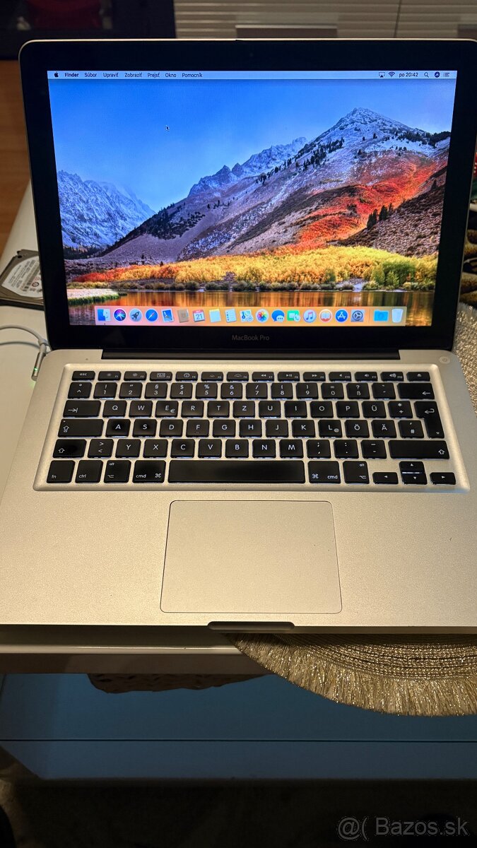 apple macbook pro 13" 2011, i5, 8/120gb