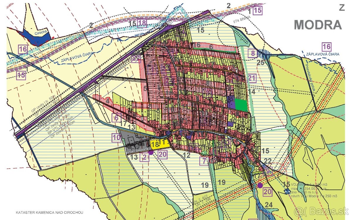 Hľadám pozemok Modra nad Cirochou