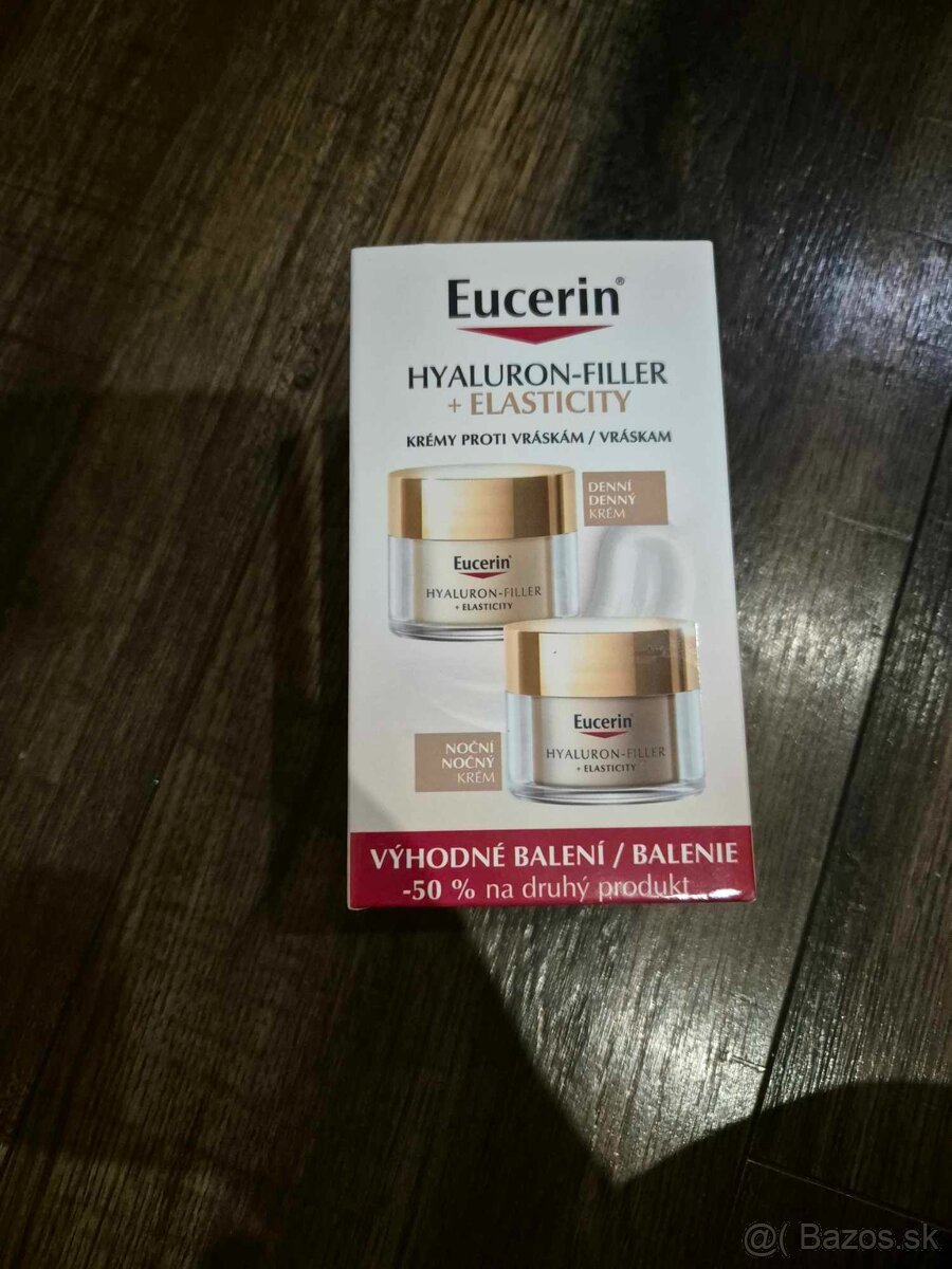 EUCERIN Hyaluron-filler + elasticity  denný a nočný krém