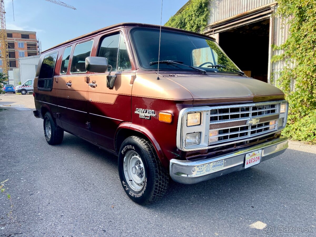 1989 Chevy VAN G20 | 5.7 V8 | bez koroze