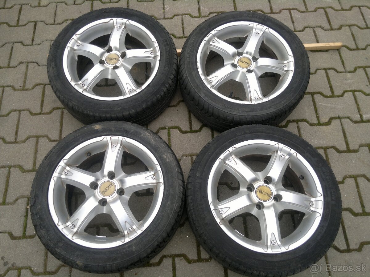 Elektrony Golf 4x100 r15, letne pneu. 195/50 R15