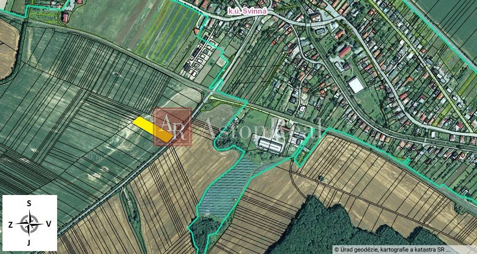 IBA U NÁS Investičný stavebný pozemok 4.115m2, Svinná, Tren