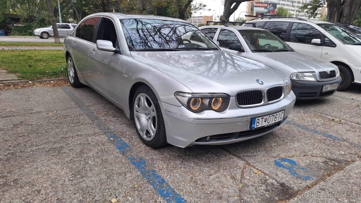 Predám BMW E66 745Li v nadštandardnej výbave