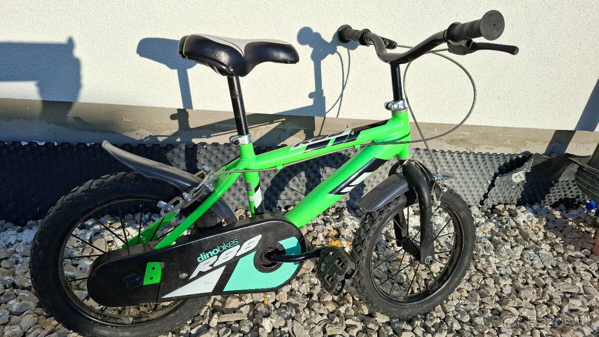 Predám detský bicykel Dino bikes 14 green R88