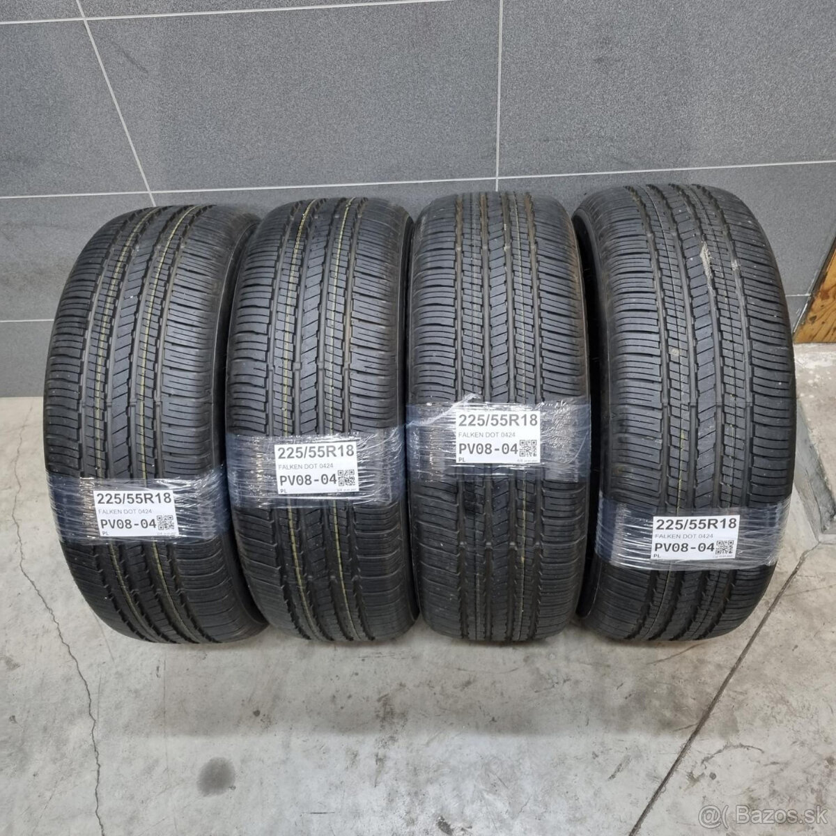 Letné pneumatiky 225/55 R18 FALKEN DOT0424