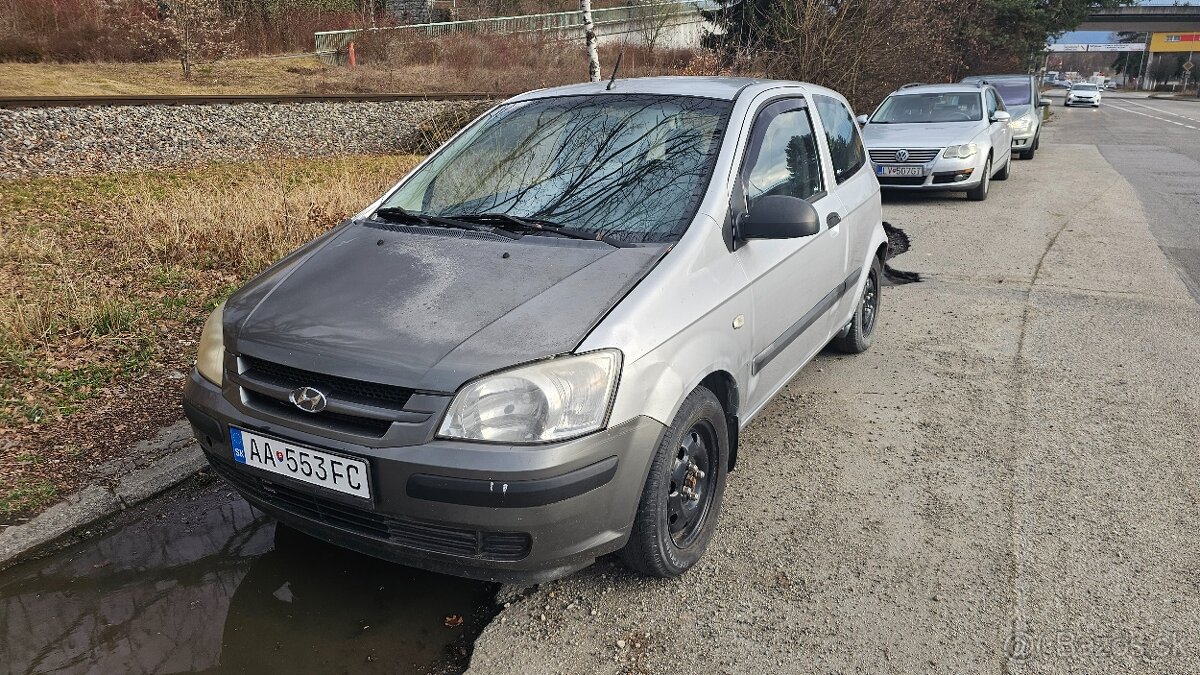 Lacné funkčné auto Hyundai Getz - nová STK, EK