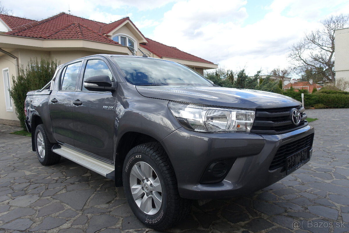 Toyota Hilux DC 2.4 D-4D pick up, 110kW, M6, 4d.