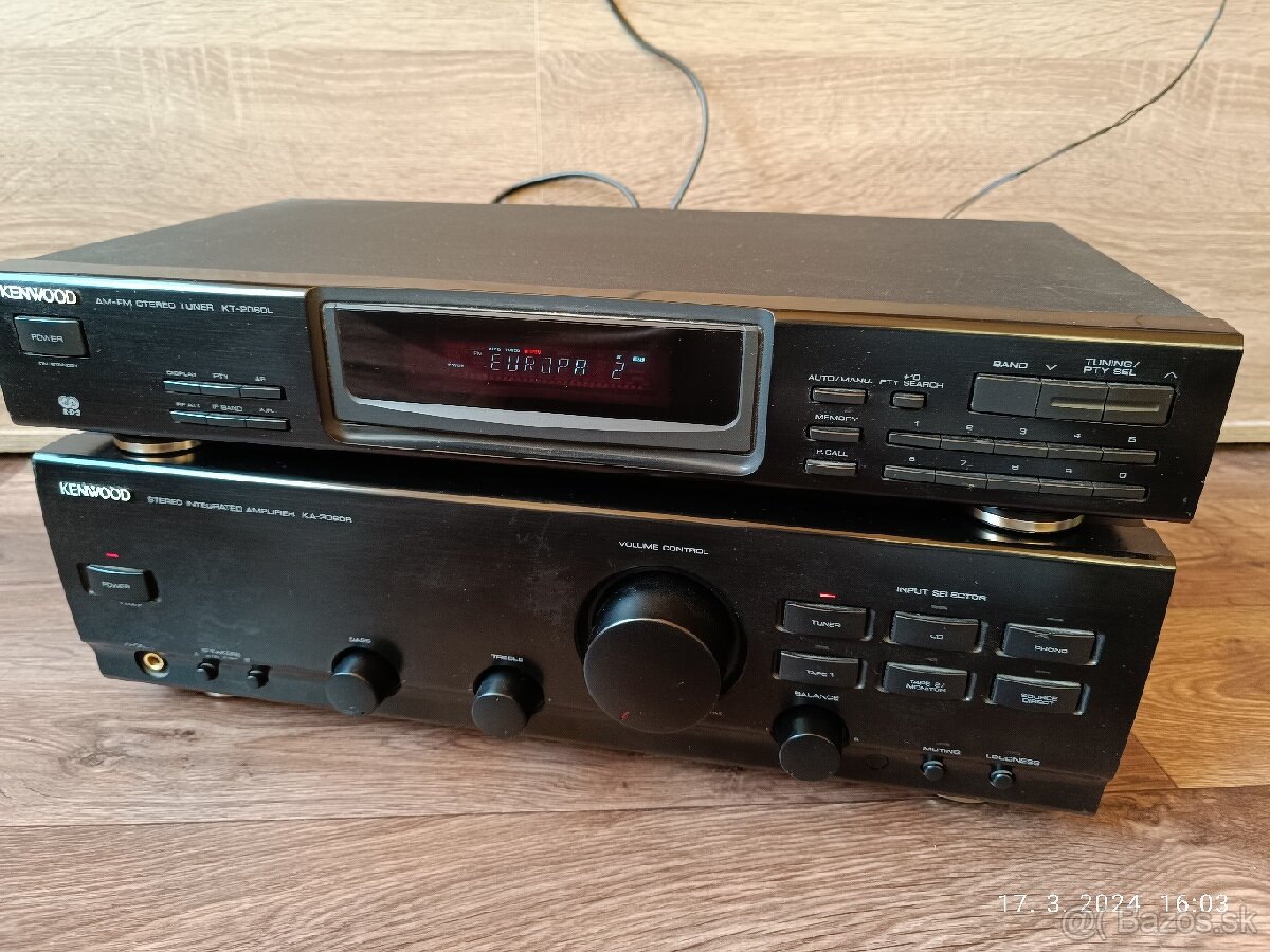 KENWOOD KA-3060R + KENWOOD KT-2060L