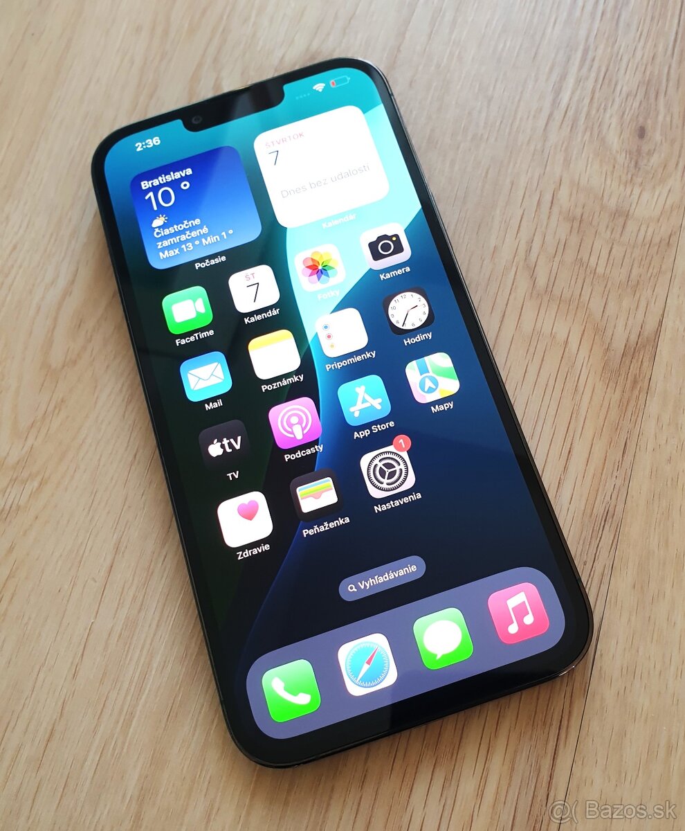 nádherný zachovalý iPhone 13 PRO MAX 128GB 100%batt