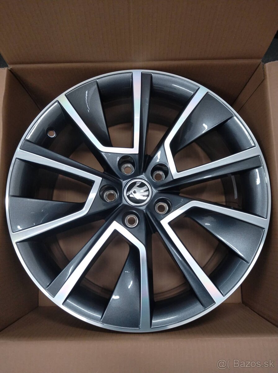 18" originál sada alu ŠKODA + zimné 225/45 18.