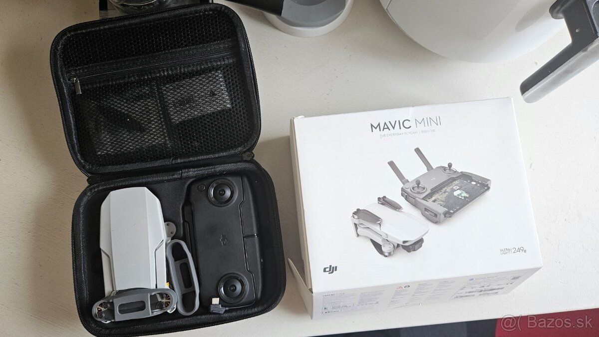 Zachovalý dron DJI Mavic Mini - komplet balenie