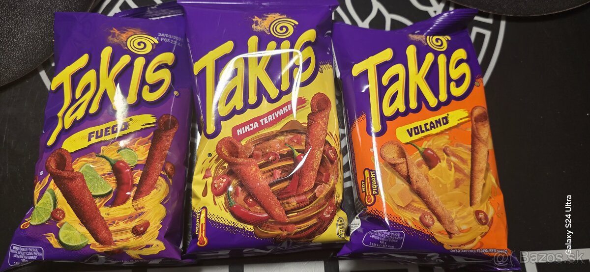 Dubajska čokoláda & Takis