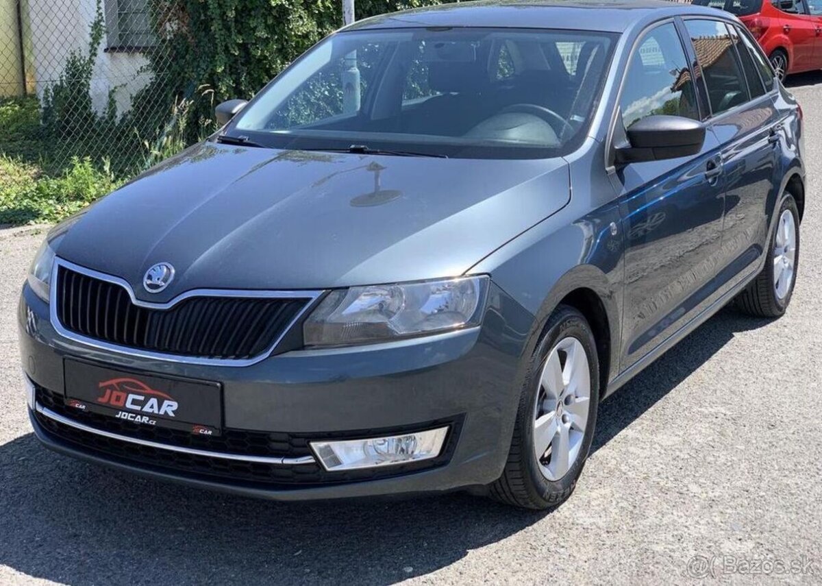 Škoda Rapid Spaceback 1.2MPi 55kw KLIMA benzín manuál 55 kw