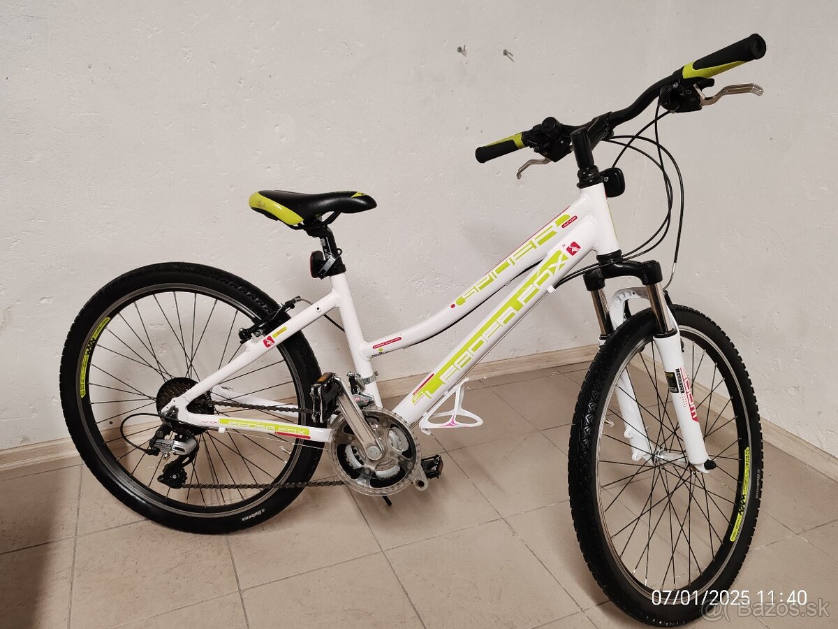 Bicykel LEADERFOX Spider kolesa 24" alu