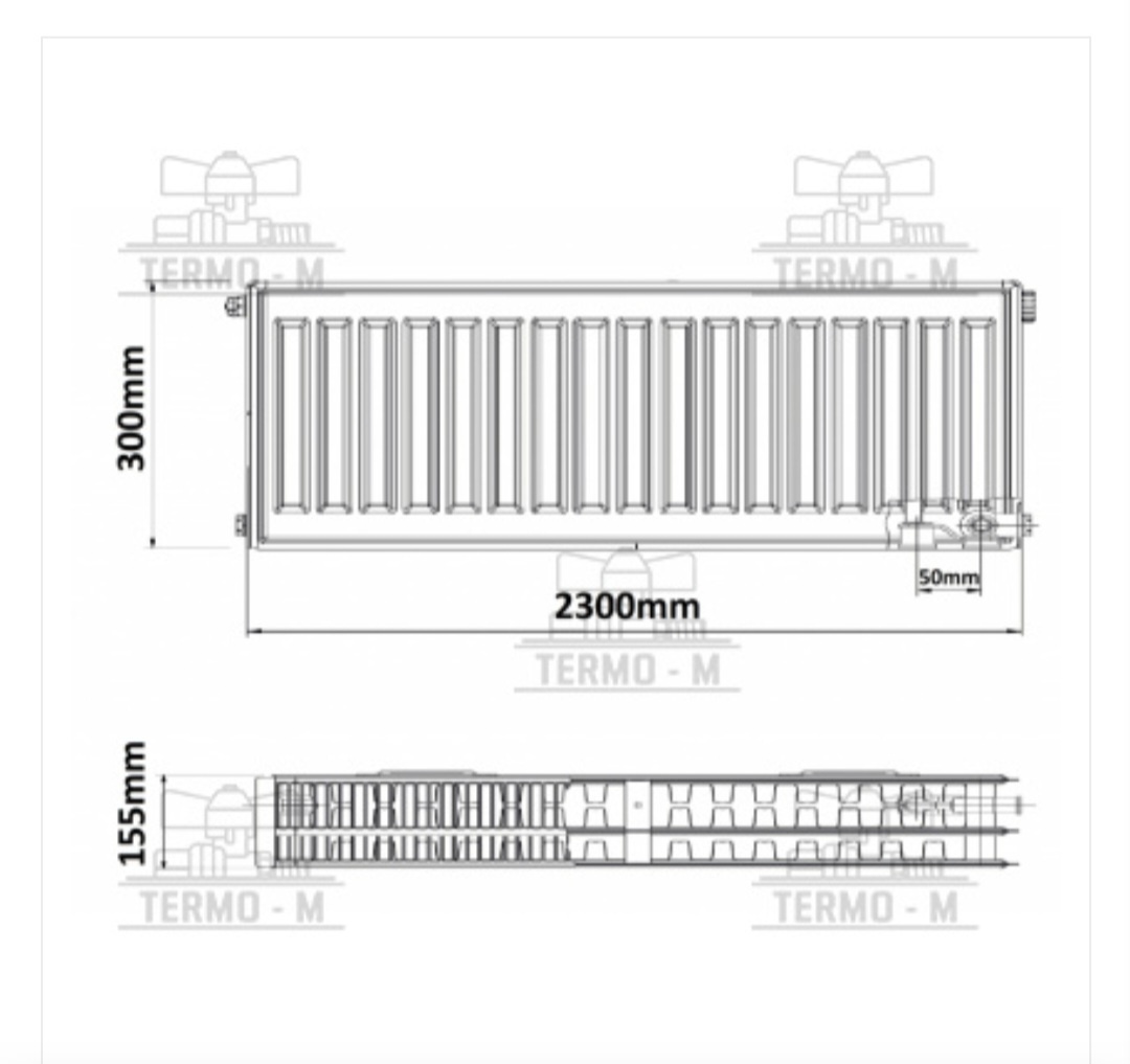 Korad 33 vkl 300x2300 (spodné ľavé pripojenie)