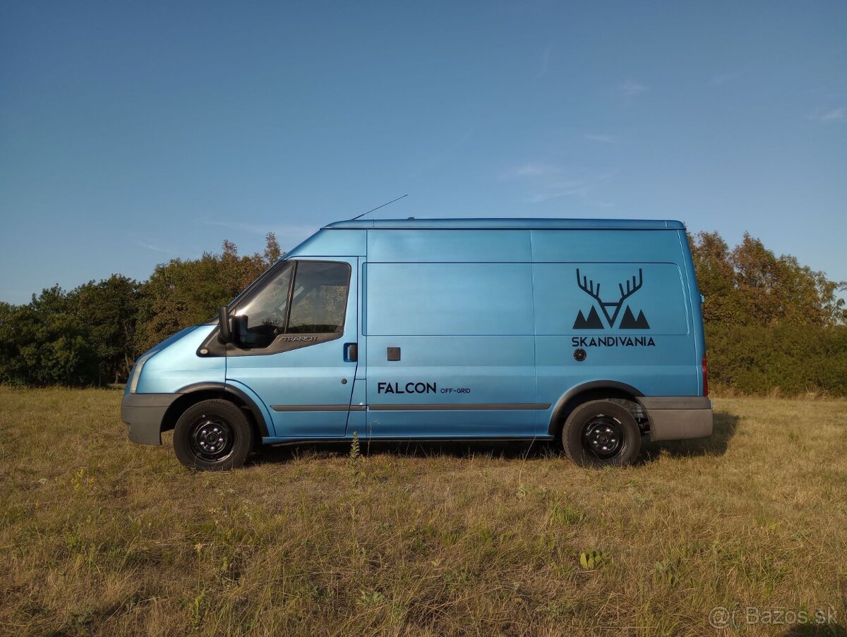 Ford Transit MK7 L2H2, legalizovaná zástavba, top stav