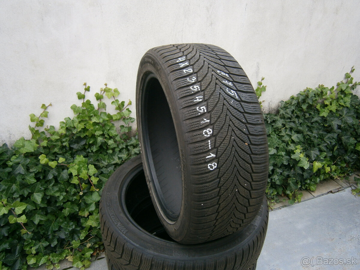 Predám 4x zimné pneu NEXEN 235/45 R18 98VXL