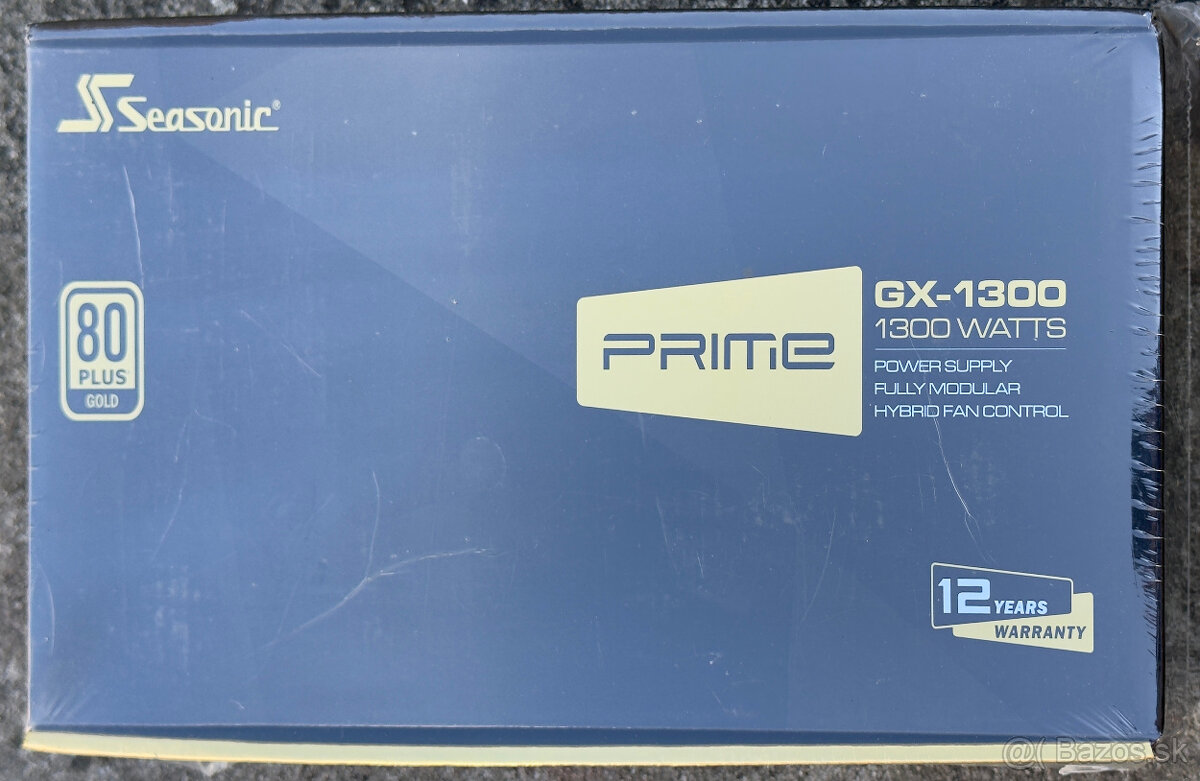 Zdroj Seasonic Prime GX-1300 - nový nerozbalený