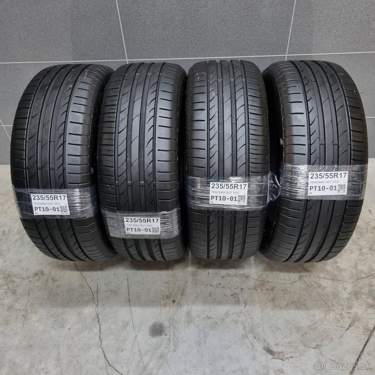 Letné pneumatiky 235/55 R17 TRACMAX DOT3922