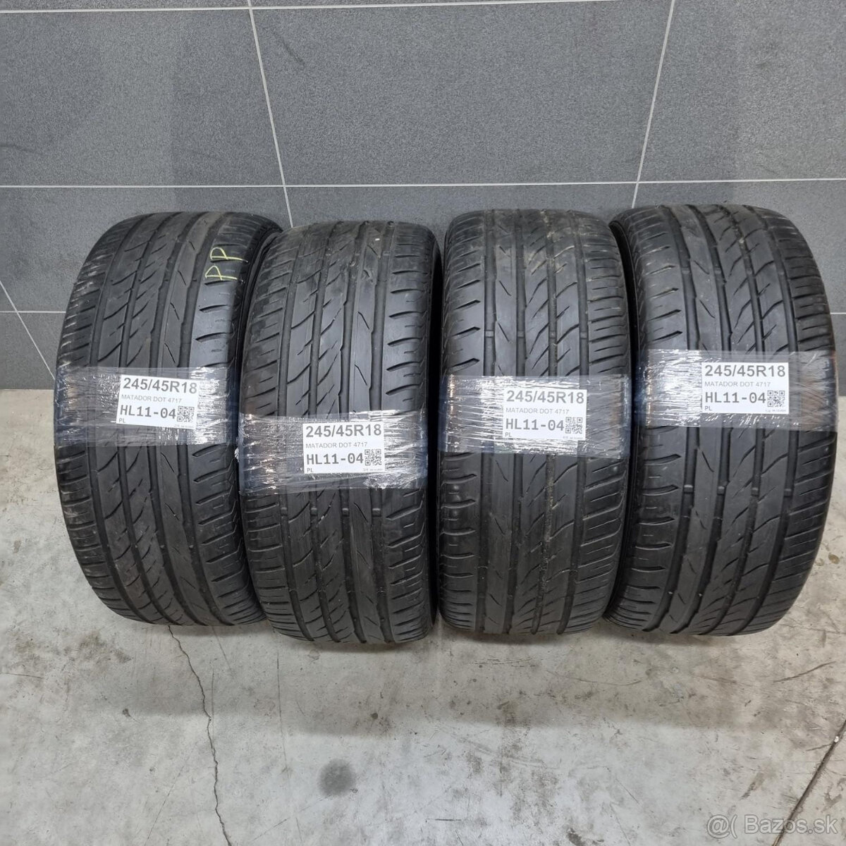 Letné pneumatiky 245/45 R18 MATADOR DOT4717