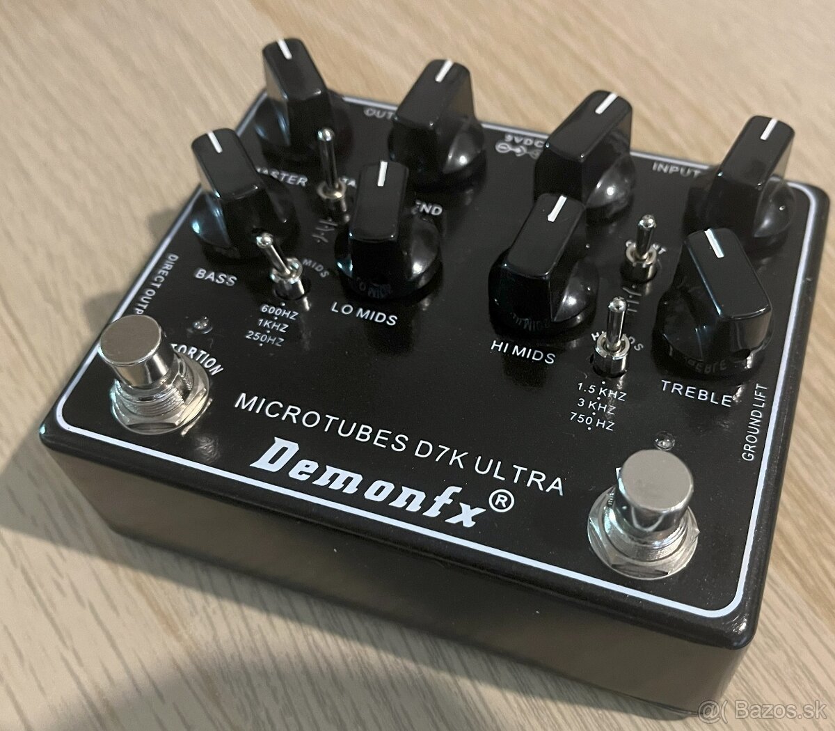 DemonFX Microtubes B7K Ultra V2 Bass Preamp Pedal