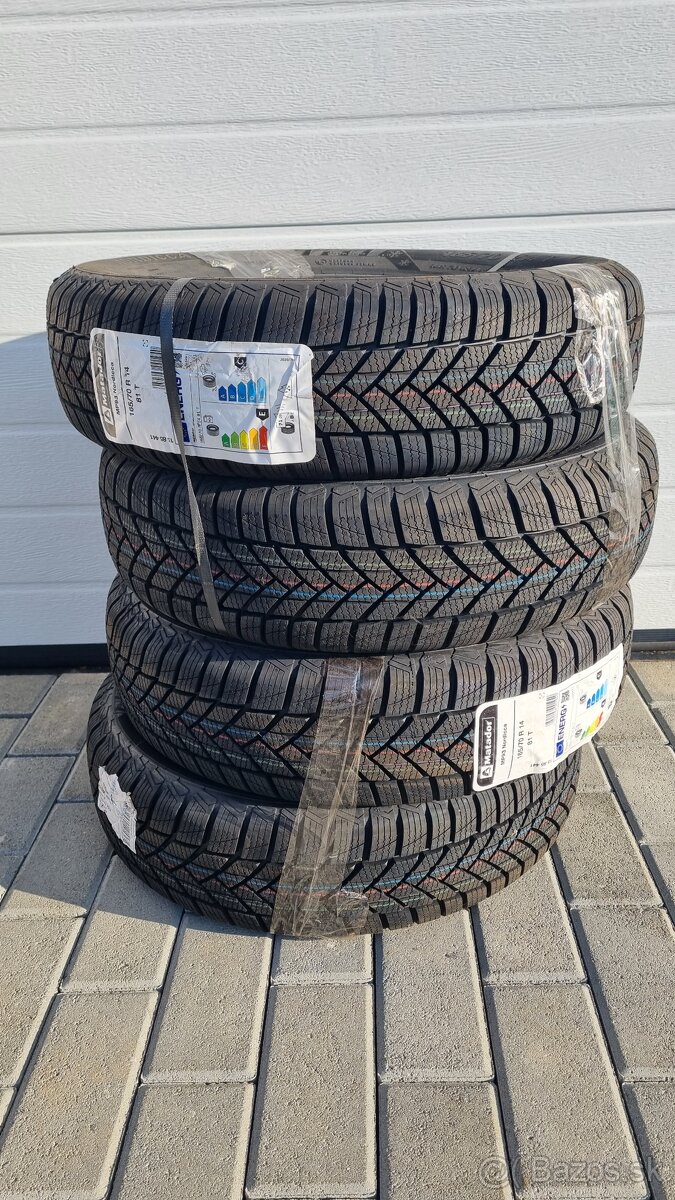 Predám 4 ks nové zimné pneu 165/70 R14