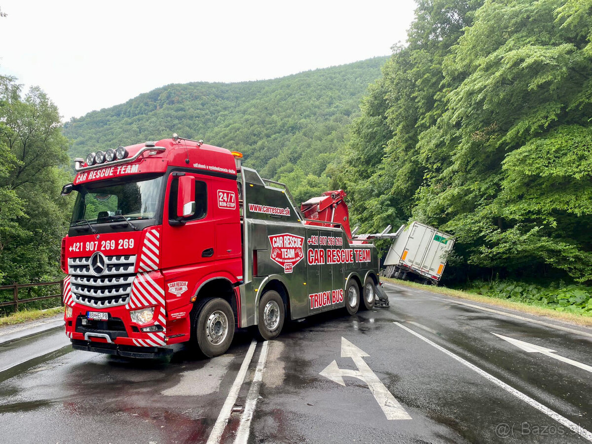 Odťahová služba, LKW, PKW, BUS, NON STOP, odťah vozidiel