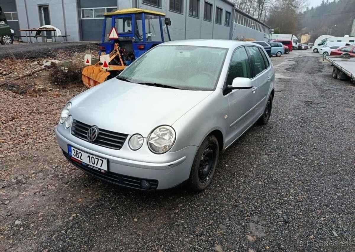 Volkswagen Polo 1.2i 40KW,CZ,1.MAJITEL,5.DVERI benzín