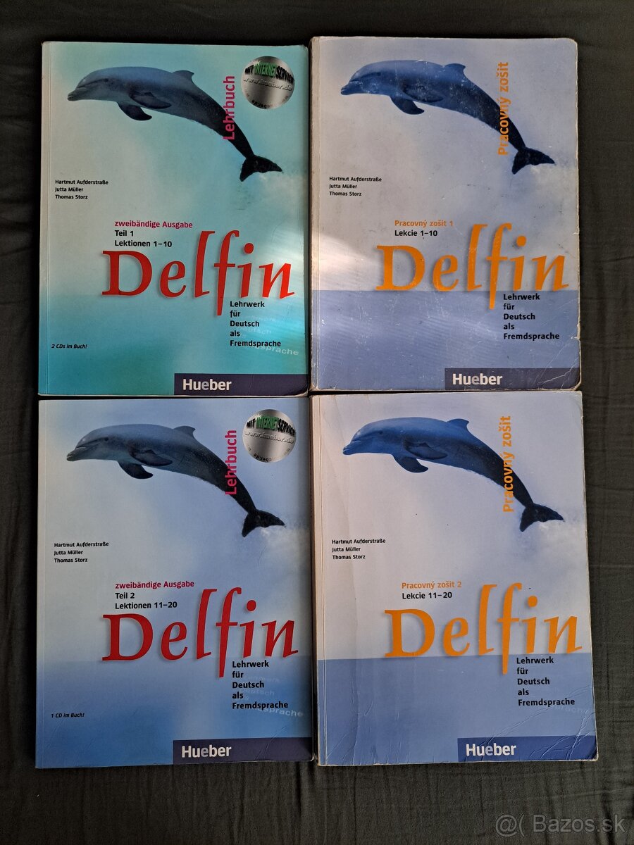 Delfin učebnice a pracovné zošity s CD prílohami