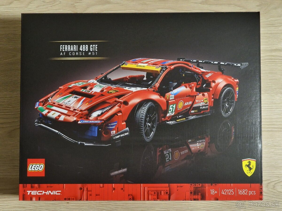 Lego Technic 42125 Ferrari 488 GTE „AF Corse #51”