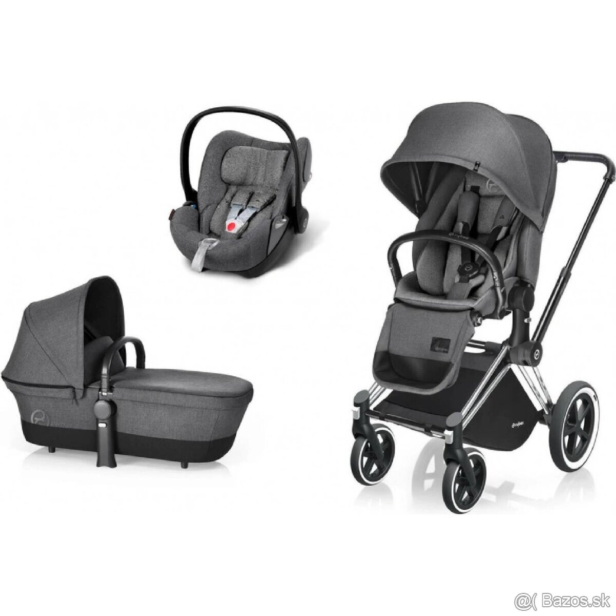 Cybex Priam Platinum 3v1 Manhattan Grey