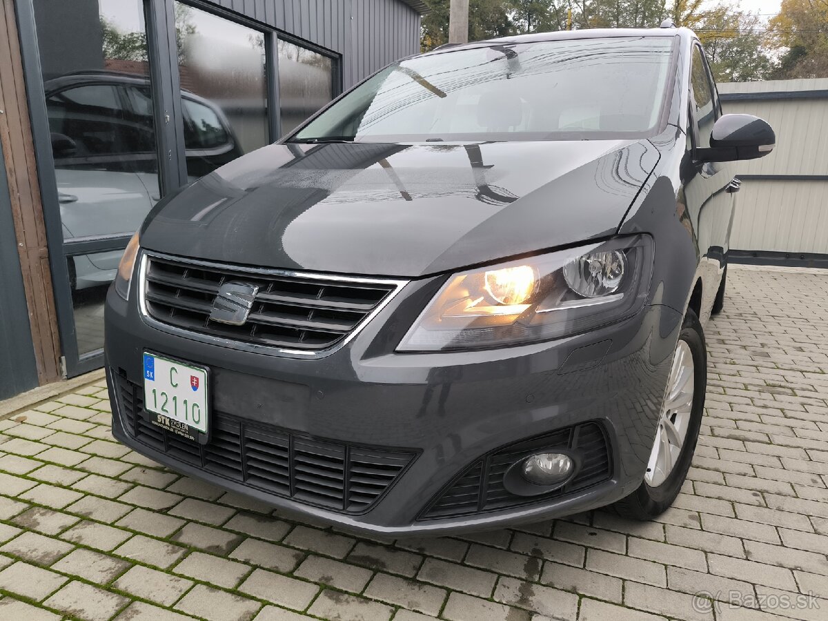 Seat Alhambra 4X4 2.0TDi | 148 000km | 12/2017 | ŤAŽNÉ