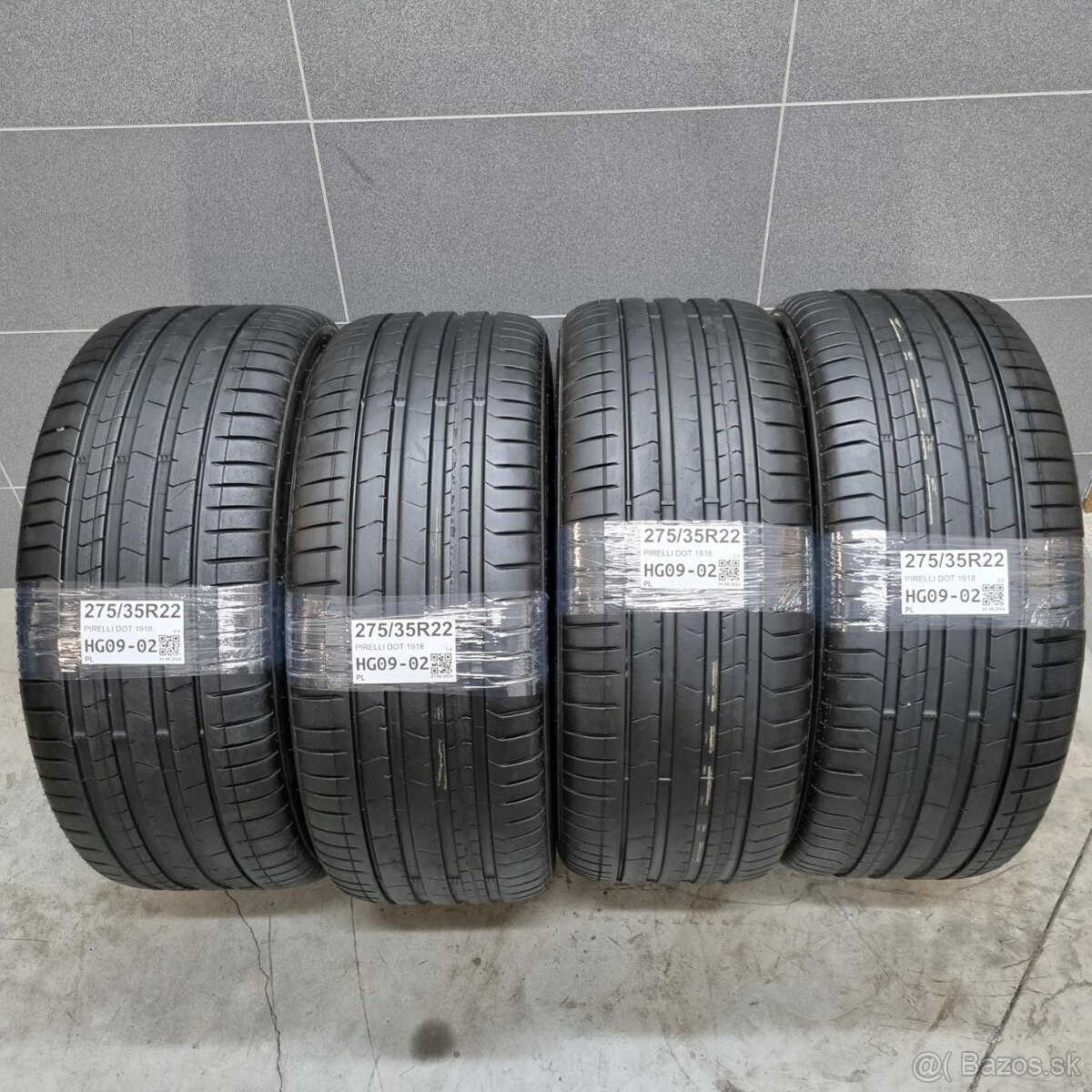 Letné pneumatiky 275/35 R22 PIRELLI DOT1918