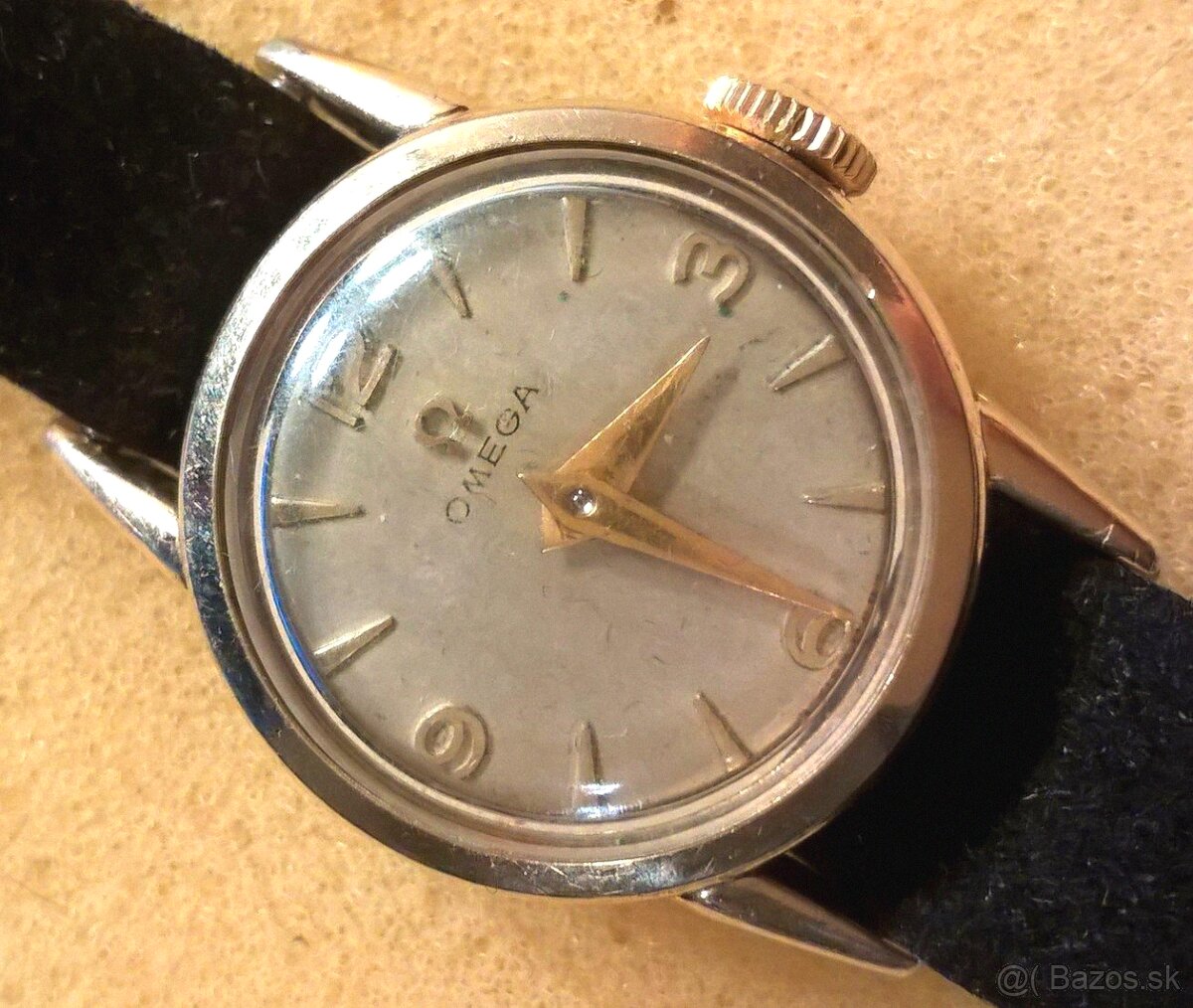 OMEGA de Ville kalibr 244, rok 1954 Silne zlacene - 40mikr.