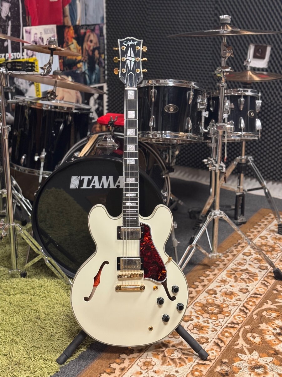 Epiphone 1959 ES-355 Classic White VO