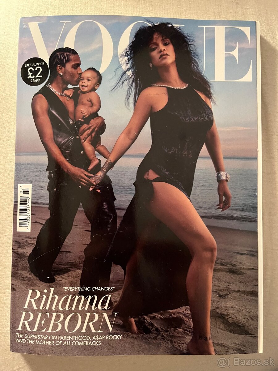 Vogue - Rihanna Anglicko Marec 2023