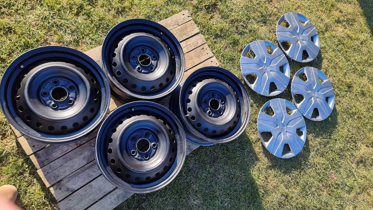 Plechové disky 5x114,3 R16 Honda civic