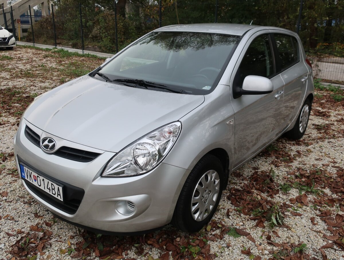 Hyundai i20 2009 kúpené v SR ,1.majiteľ-VÝRAZNE ZNÍŽENÁ CENA