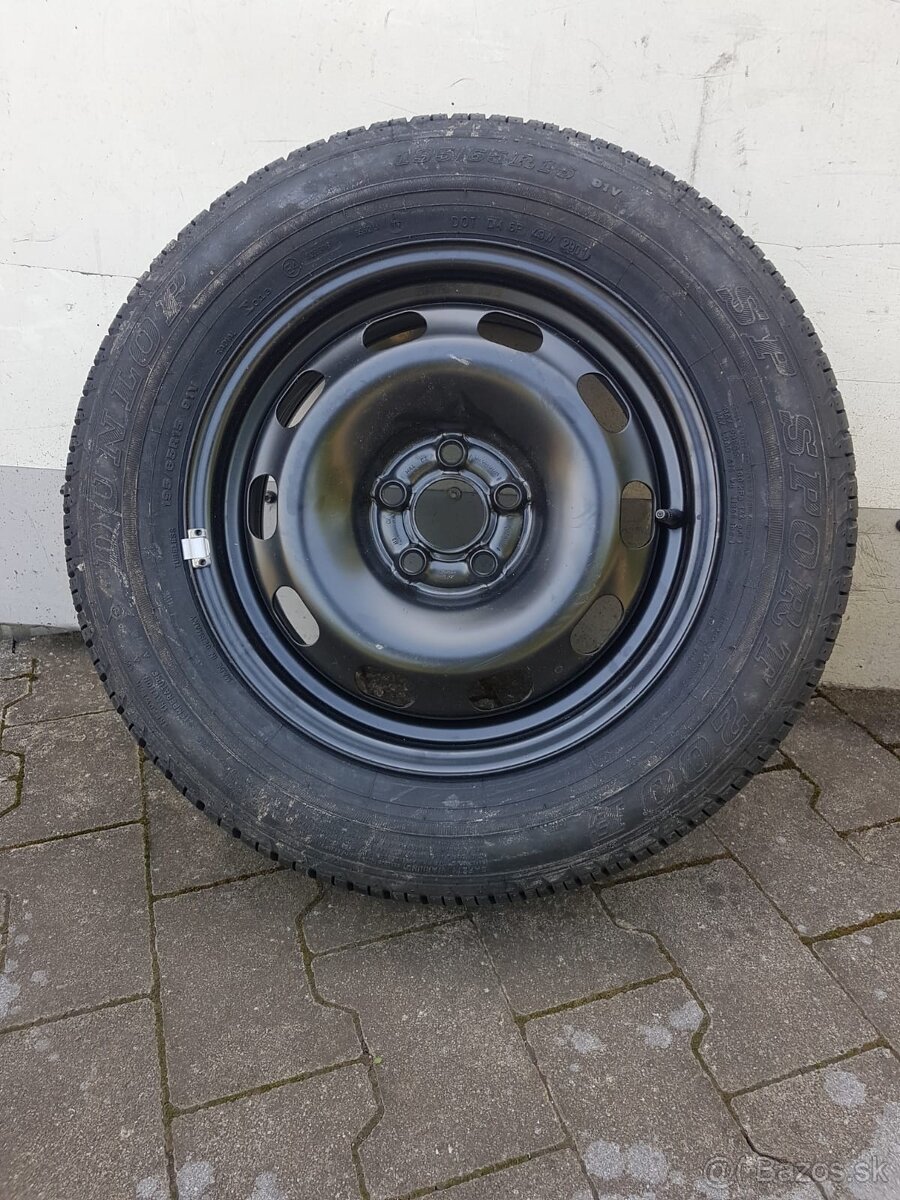 Rezervne koleso R15 5x100 WV, Skoda