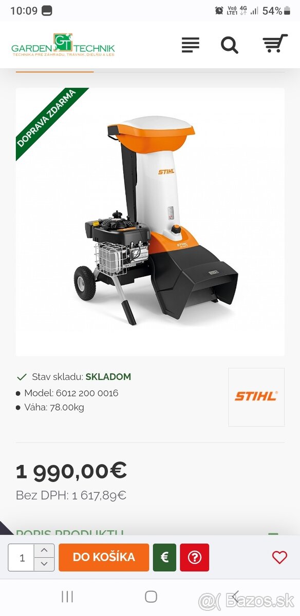 STIHL GH 460 C NOVÝ